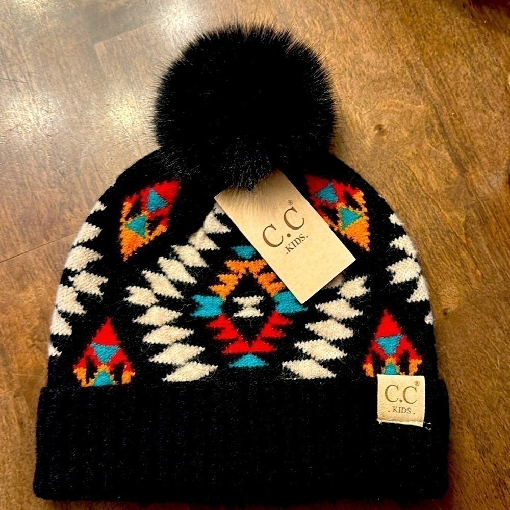 Children’s southwestern style winter hat. NWT - Picture 1 of 4